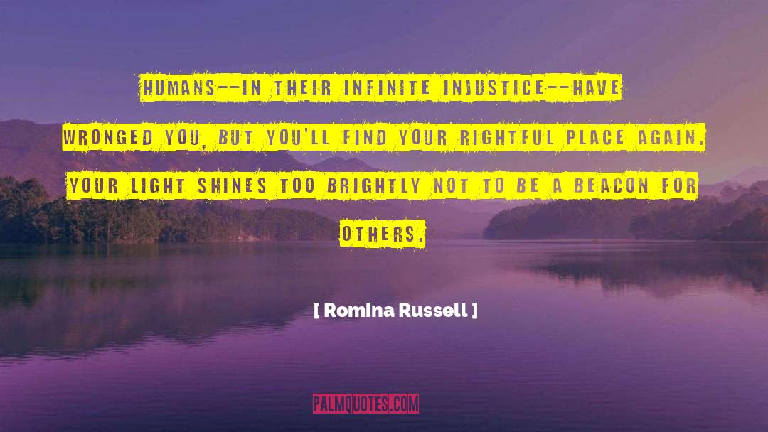 Brightly quotes by Romina Russell