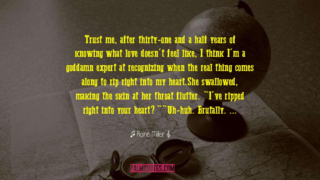 Brightness Of Your Love quotes by Raine Miller