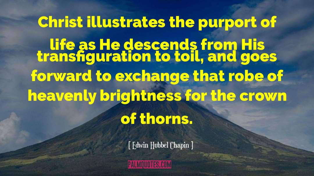 Brightness quotes by Edwin Hubbel Chapin