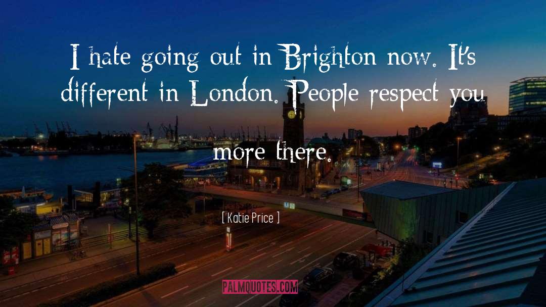 Brighton quotes by Katie Price