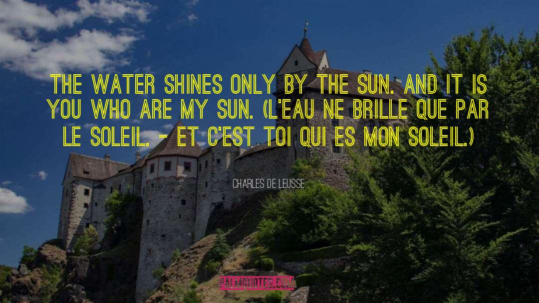 Briller quotes by Charles De Leusse