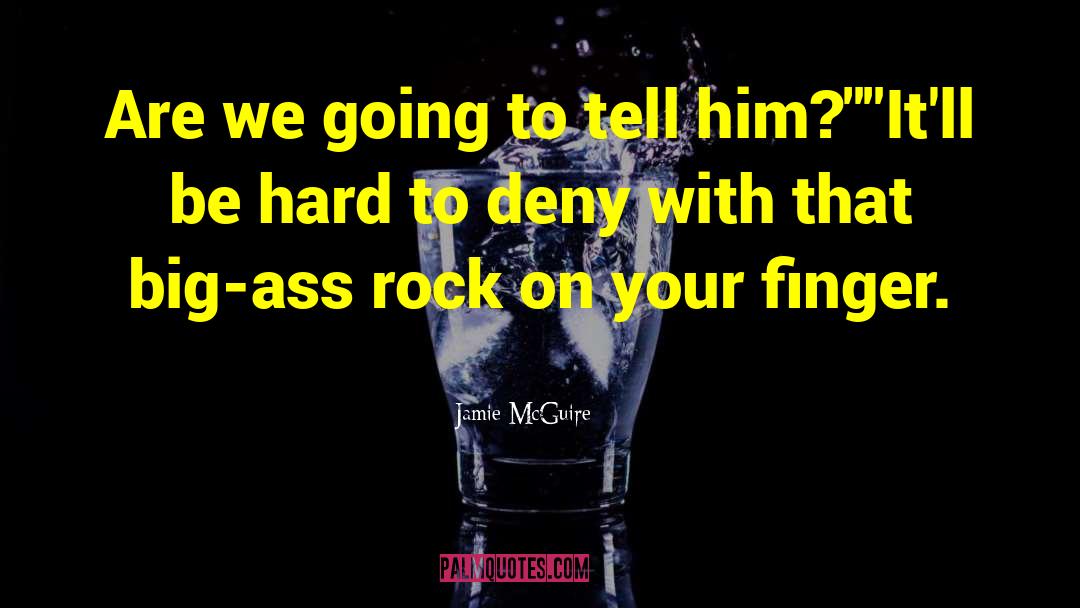 Brilliancy Rock quotes by Jamie McGuire