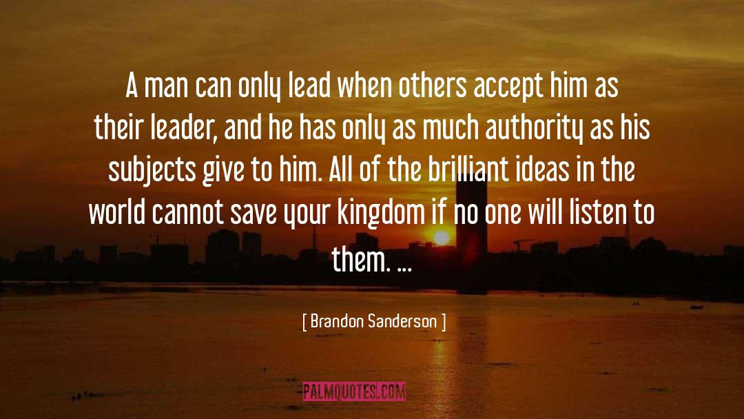 Brilliant Ideas quotes by Brandon Sanderson