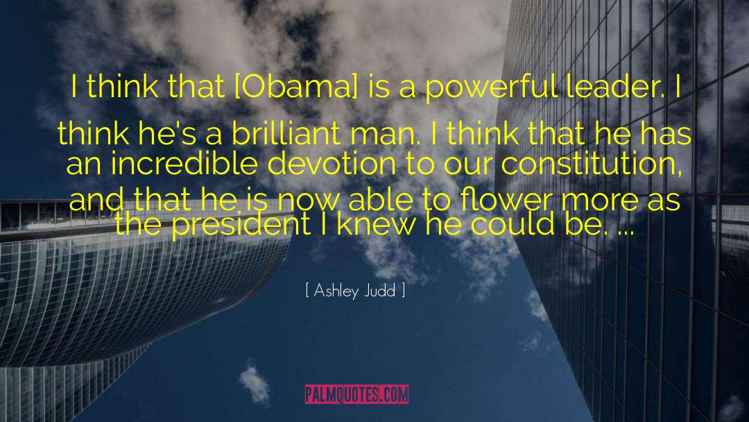 Brilliant Man quotes by Ashley Judd