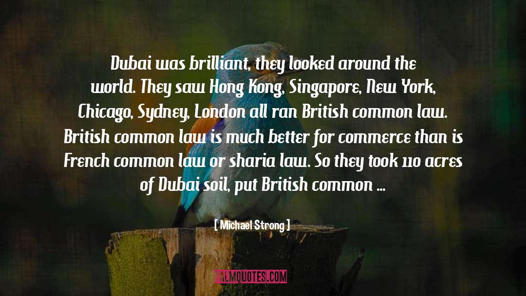 Brilliant quotes by Michael Strong