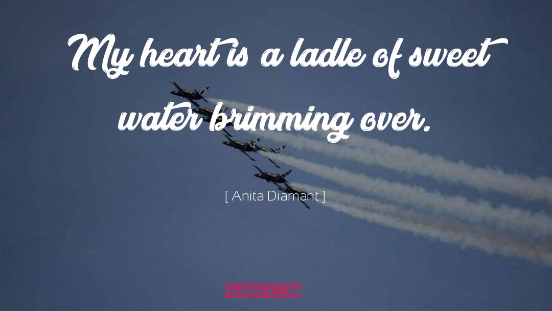 Brimming quotes by Anita Diamant