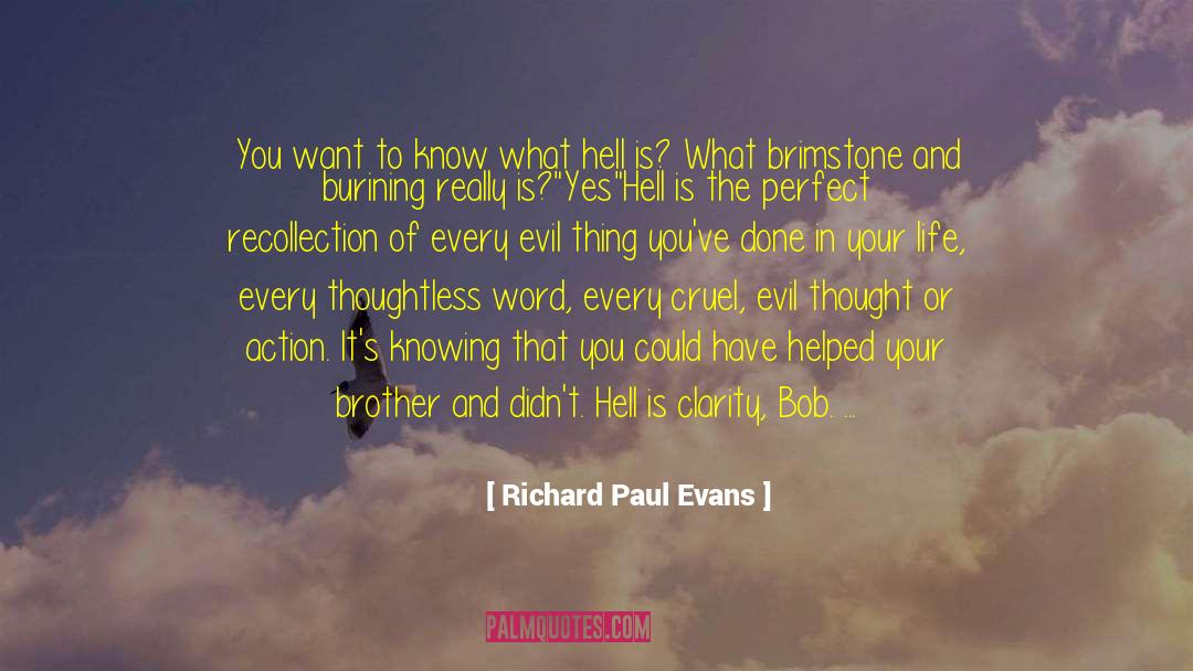 Brimstone quotes by Richard Paul Evans