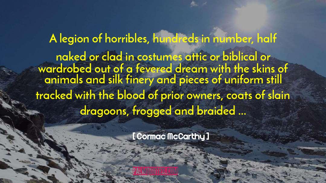Brimstone quotes by Cormac McCarthy