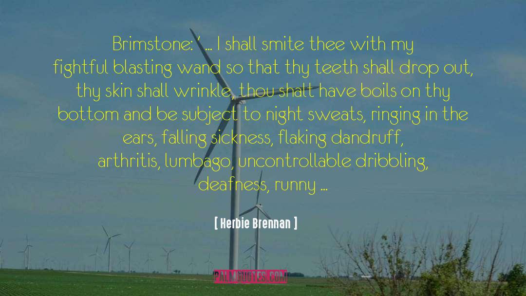 Brimstone quotes by Herbie Brennan