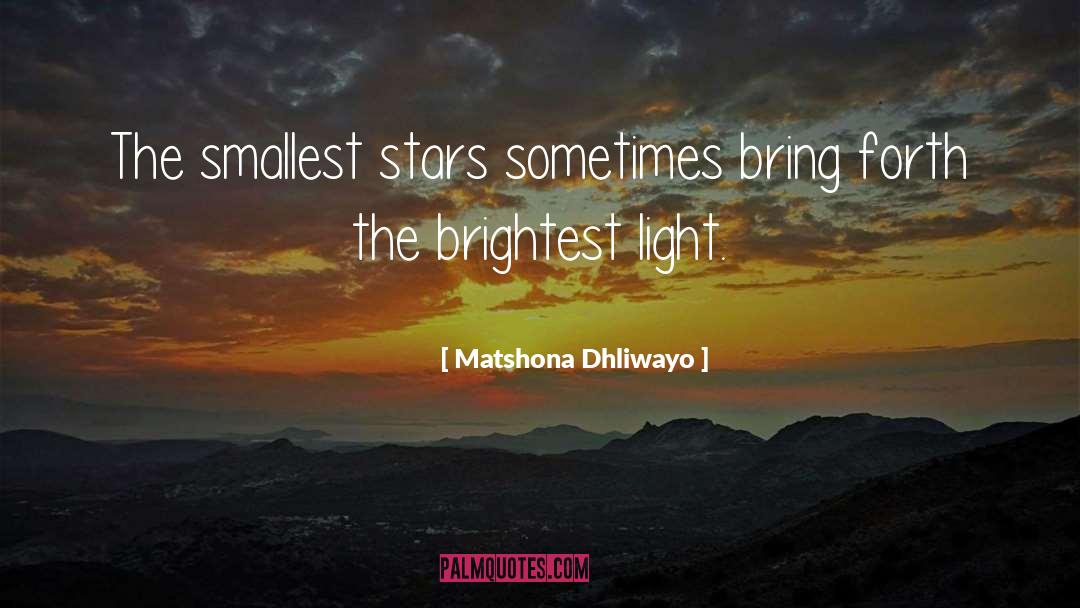 Bring Forth quotes by Matshona Dhliwayo