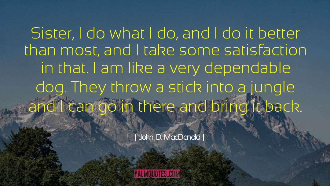 Bring It quotes by John D. MacDonald