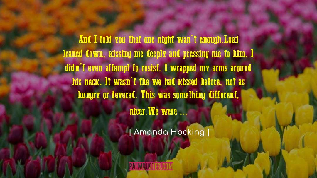 Bring Me Down quotes by Amanda Hocking