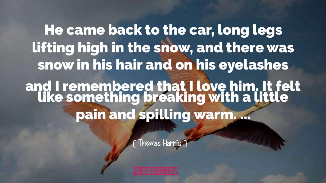 Bringing Back quotes by Thomas Harris