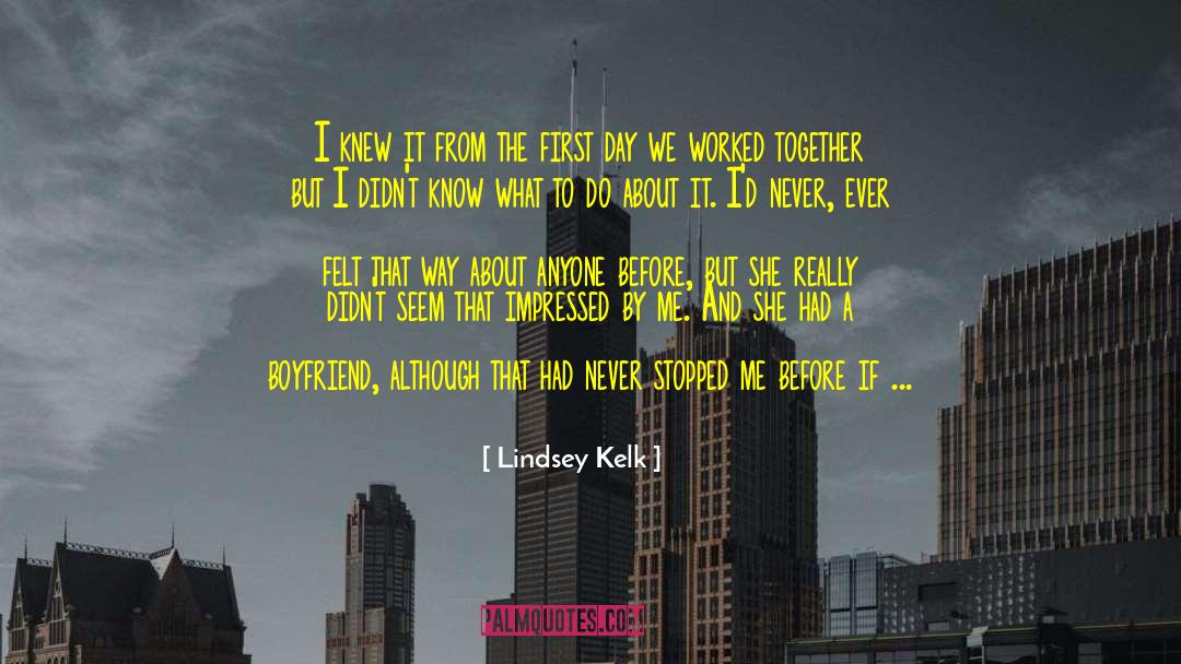 Bringing Together quotes by Lindsey Kelk