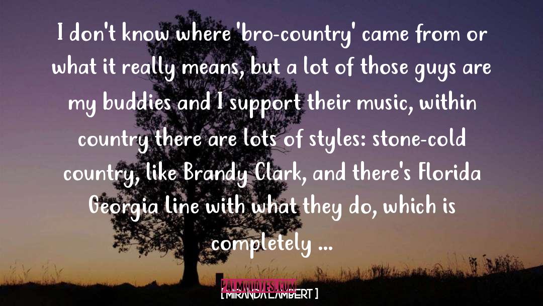 Bringing Together quotes by Miranda Lambert