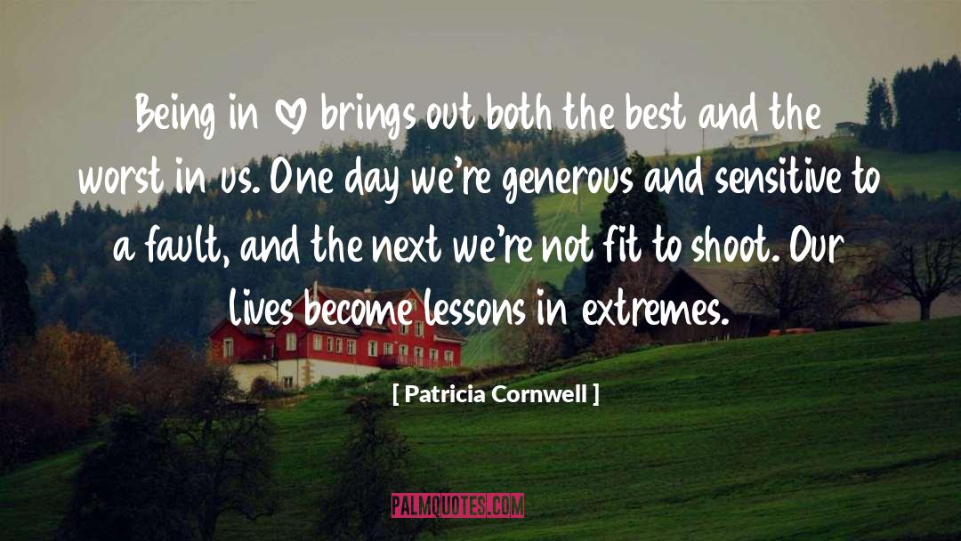 Brings Out quotes by Patricia Cornwell