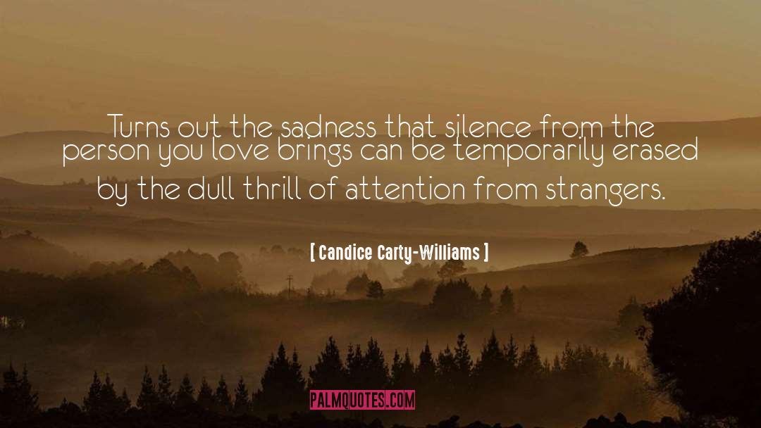 Brings quotes by Candice Carty-Williams