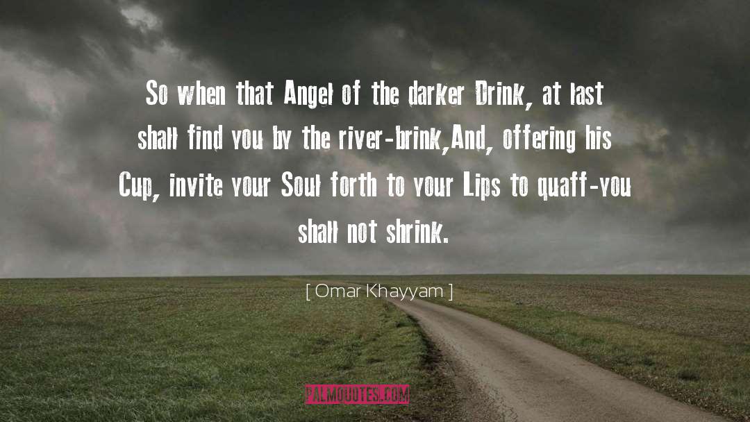 Brink quotes by Omar Khayyam