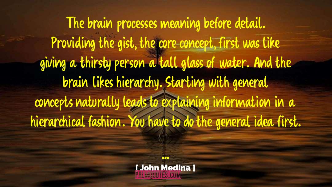 Briny Water quotes by John Medina