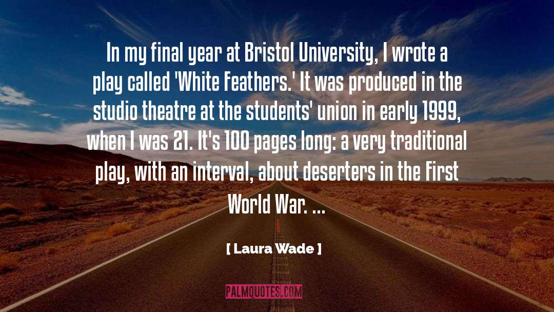 Bristol Noir quotes by Laura Wade