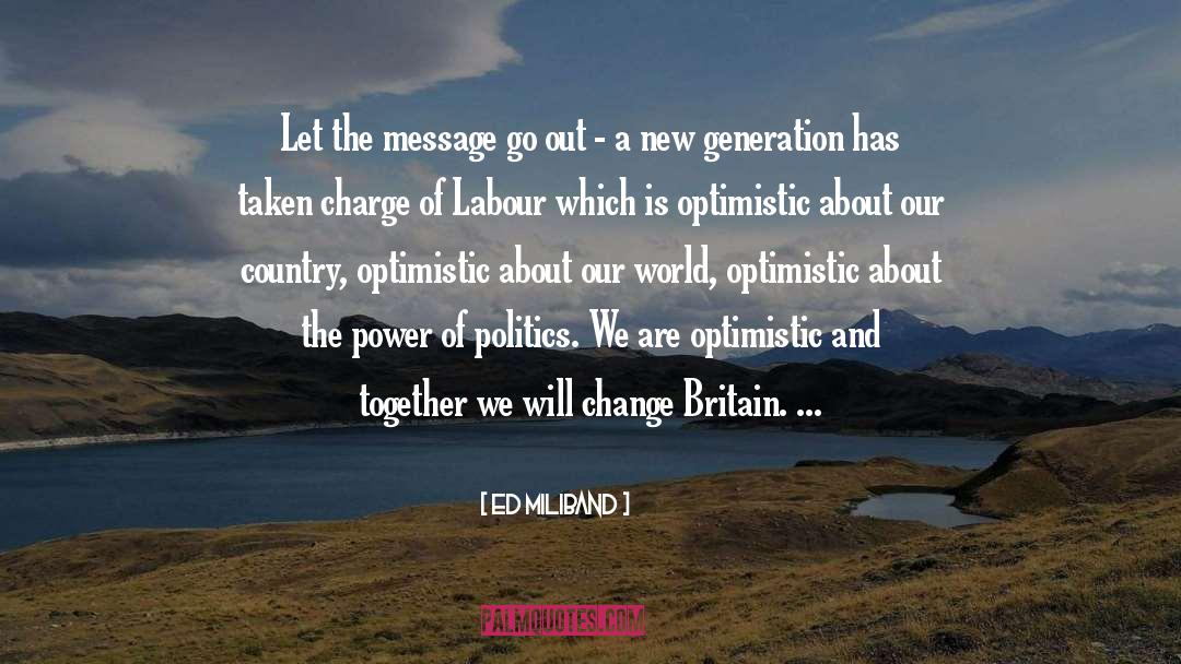 Britain quotes by Ed Miliband
