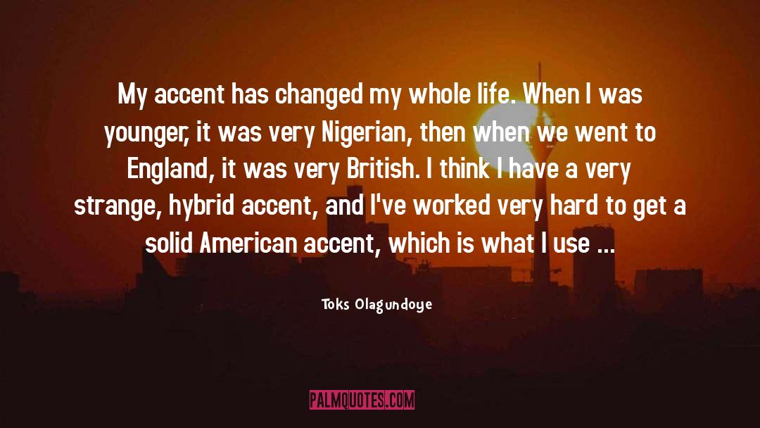 British American Relations quotes by Toks Olagundoye