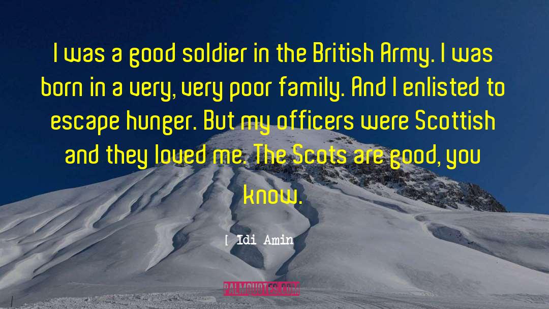 British Army quotes by Idi Amin