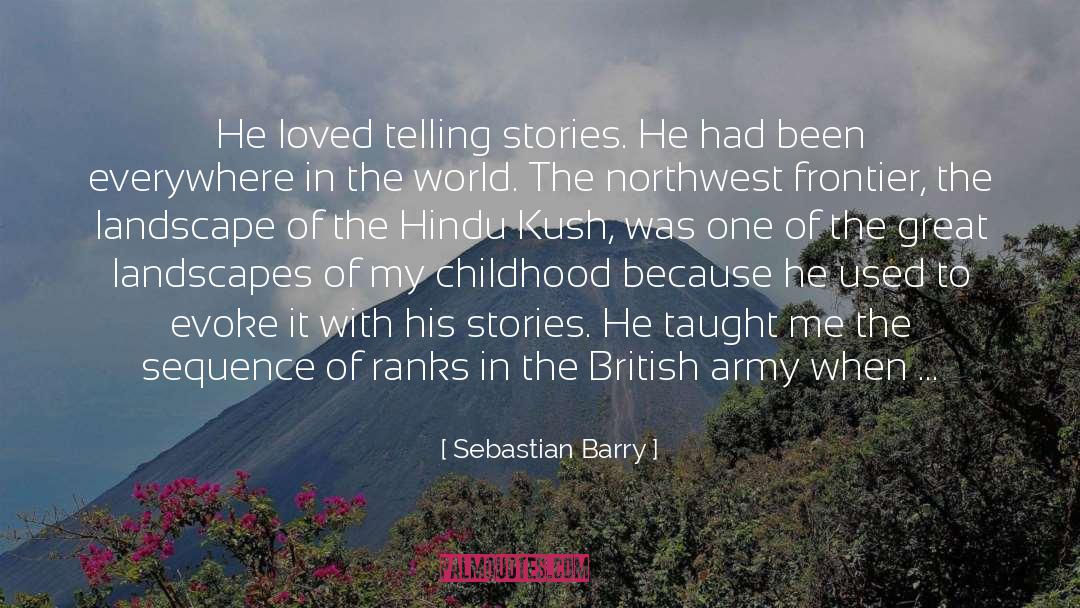 British Army quotes by Sebastian Barry
