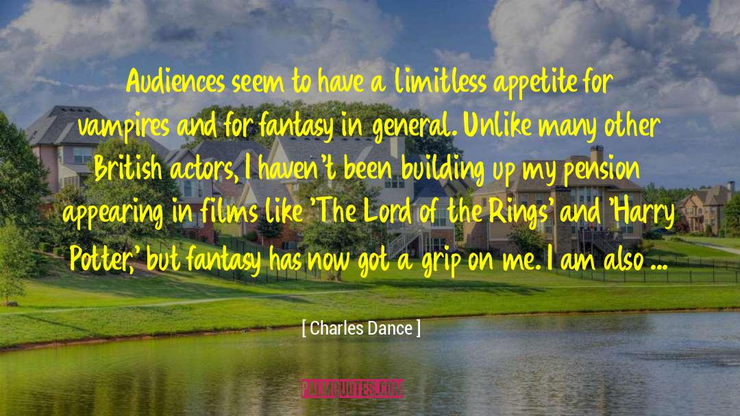 British Columbia quotes by Charles Dance