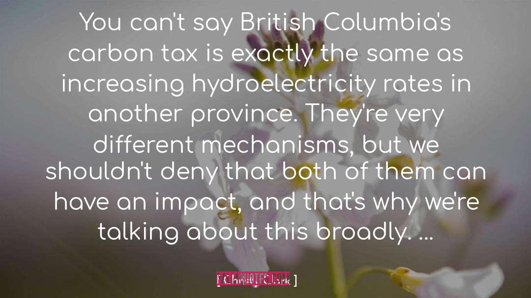 British Columbia quotes by Christy Clark