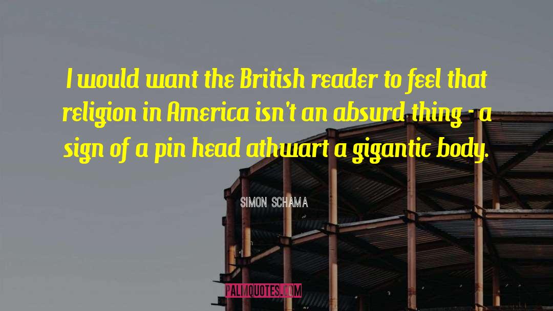 British Comedy quotes by Simon Schama