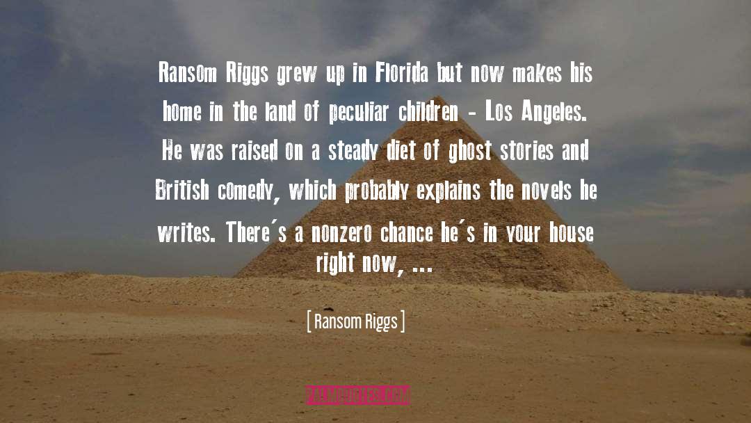 British Comedy quotes by Ransom Riggs