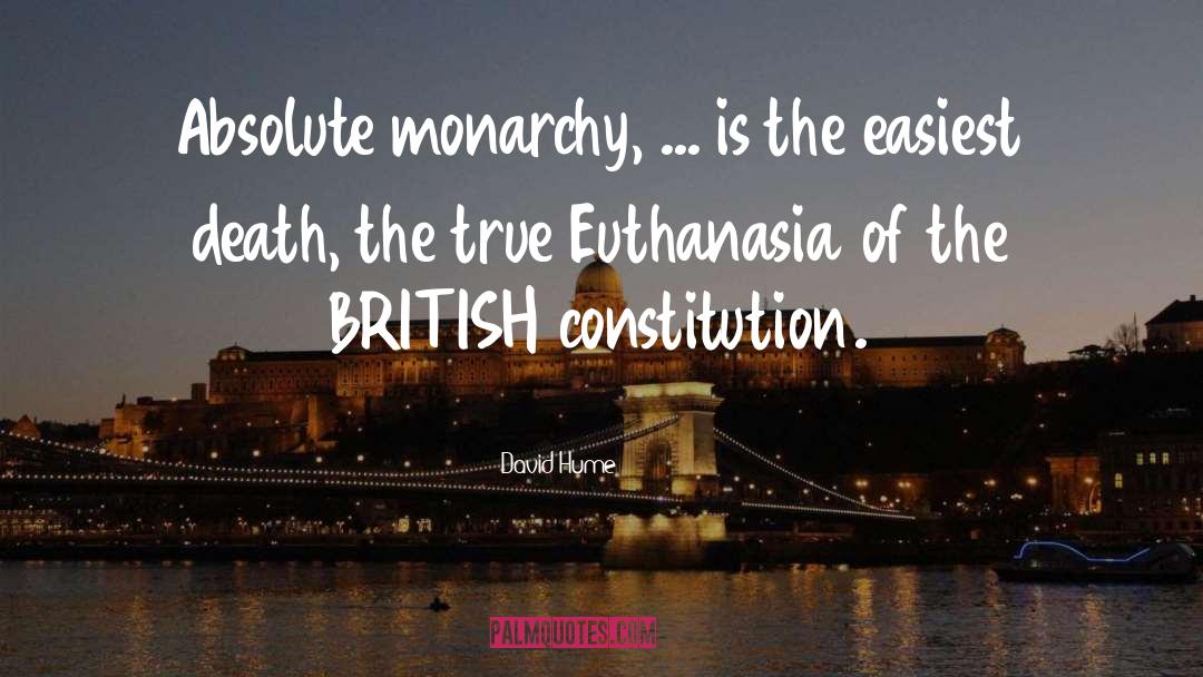 British Constitution quotes by David Hume