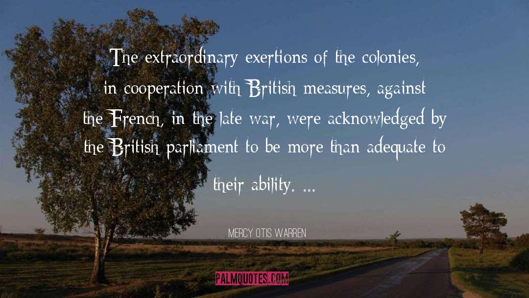 British Consulate quotes by Mercy Otis Warren