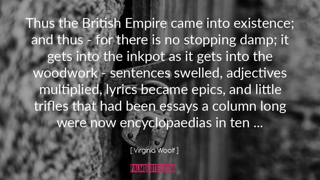 British Empire quotes by Virginia Woolf