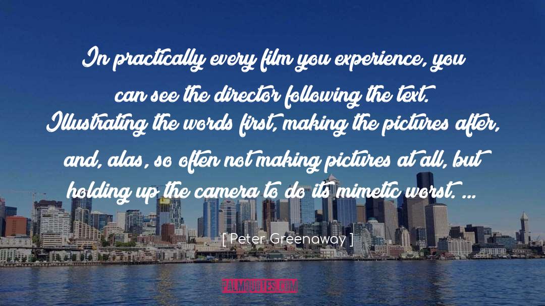 British Film quotes by Peter Greenaway