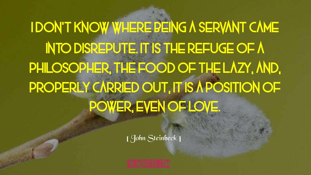 British Food quotes by John Steinbeck