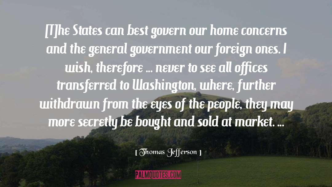 British Foreign Office quotes by Thomas Jefferson