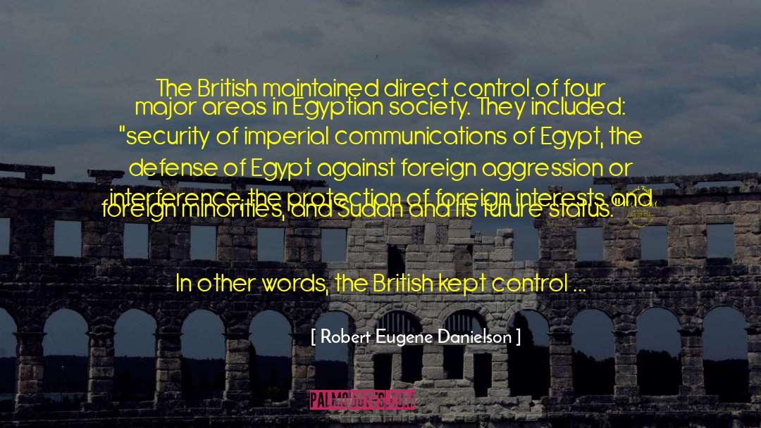 British Foreign Office quotes by Robert Eugene Danielson