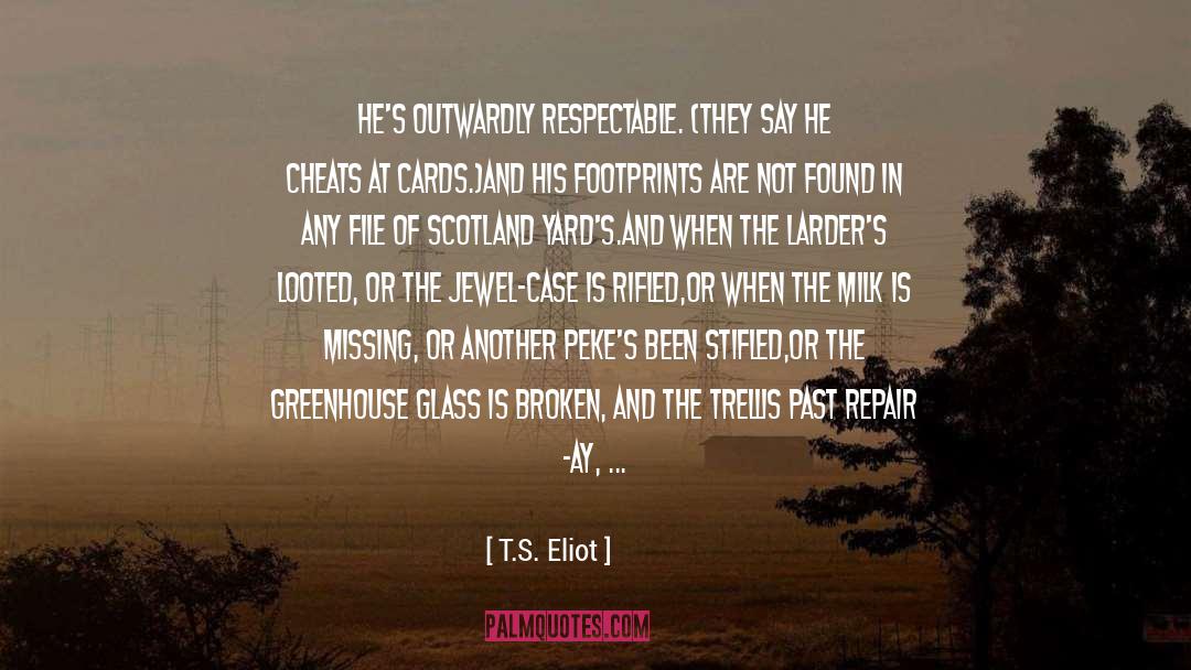 British Foreign Office quotes by T.S. Eliot