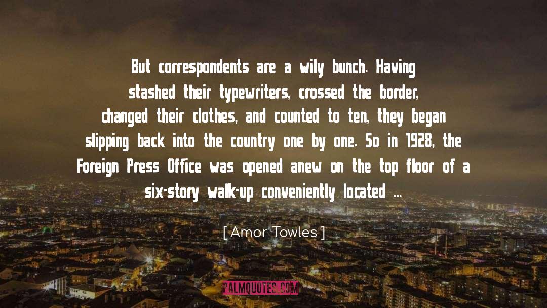 British Foreign Office quotes by Amor Towles