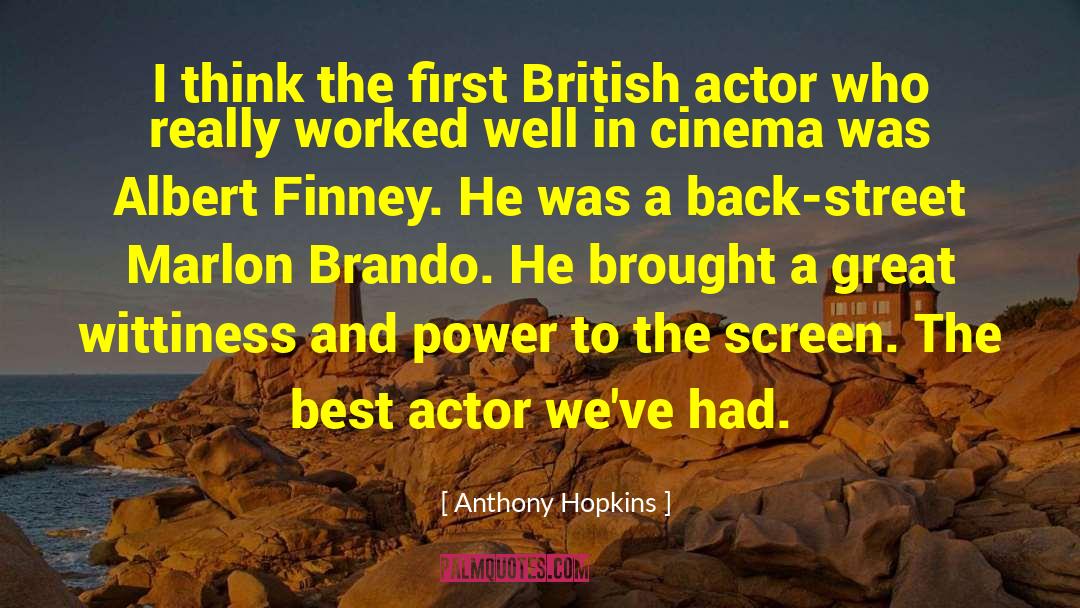 British Government quotes by Anthony Hopkins