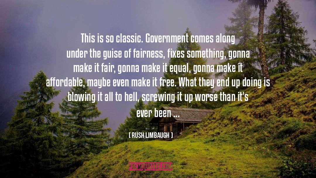 British Government quotes by Rush Limbaugh