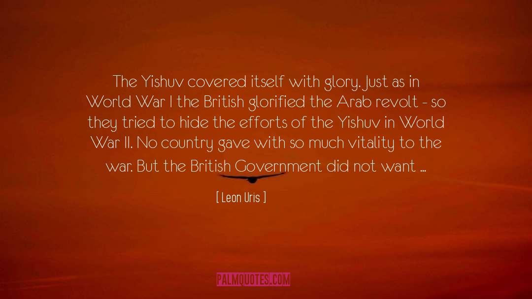 British Government quotes by Leon Uris