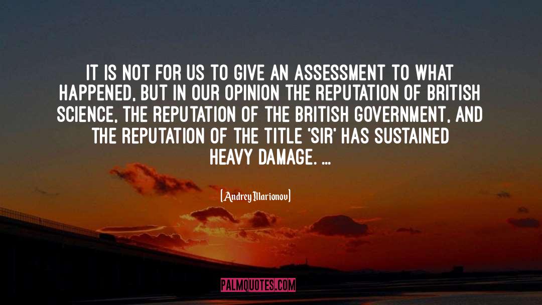 British Government quotes by Andrey Illarionov