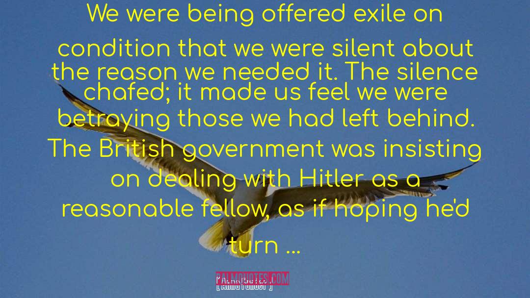 British Government quotes by Anna Funder