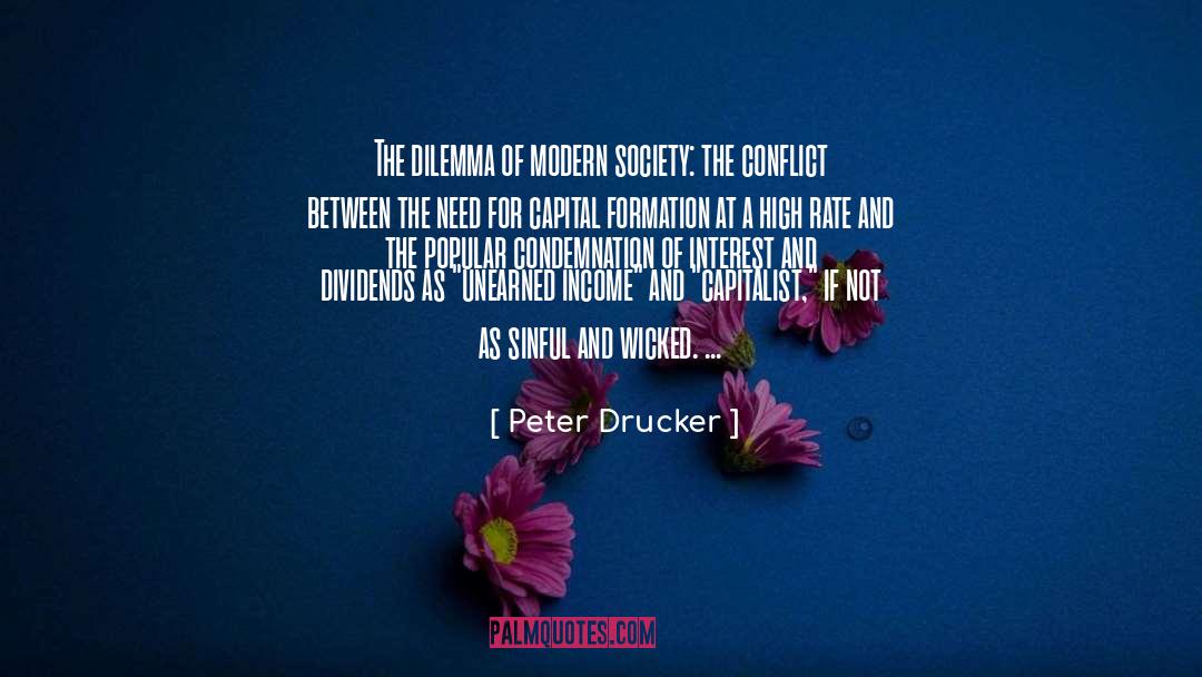 British High Society quotes by Peter Drucker