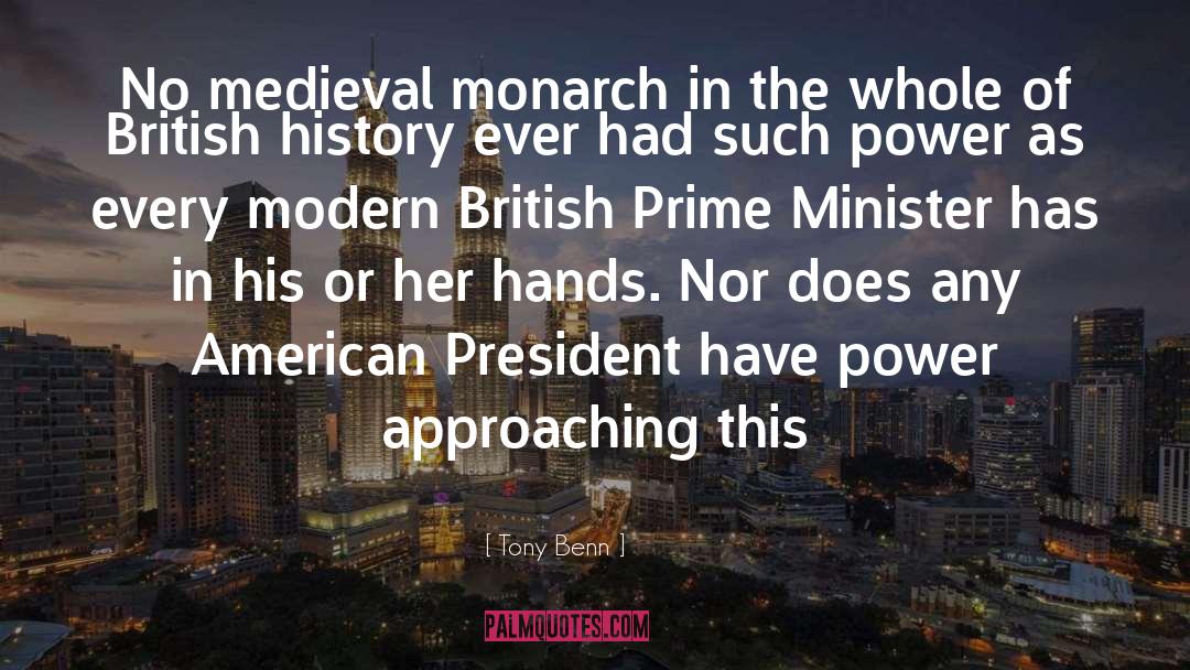 British History quotes by Tony Benn