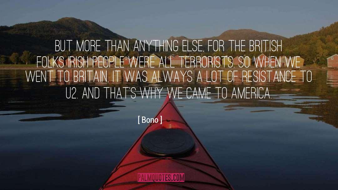 British Humour quotes by Bono