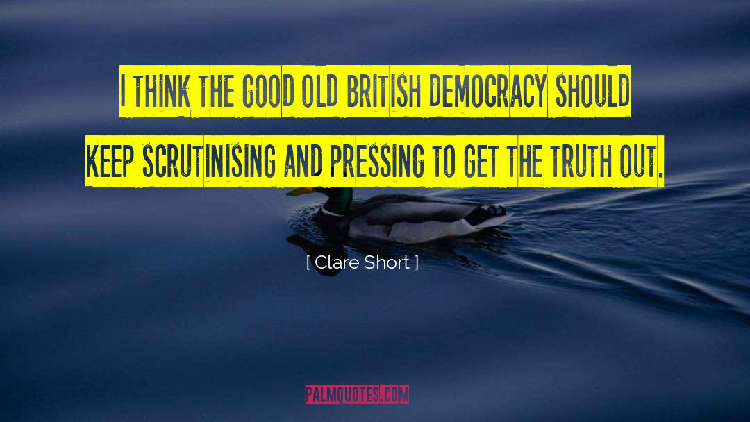 British Monarchy quotes by Clare Short